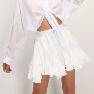 Storets white skort (brand new)